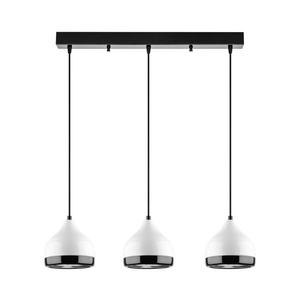 Lustră pe cablu YILDO 3xE27/40W/230V alb/negru imagine