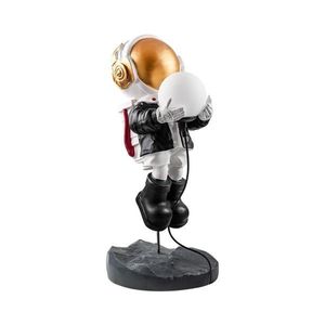 Lampă de noptieră pentru copii ASTRONAUT 1xE14/40W/230V, cupru imagine