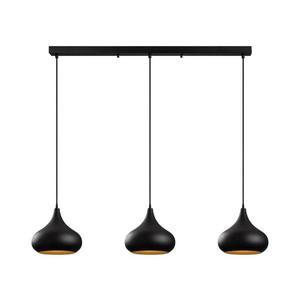 Lustră suspendată pe cablu MUBA 3xE27/40W/230V negru imagine