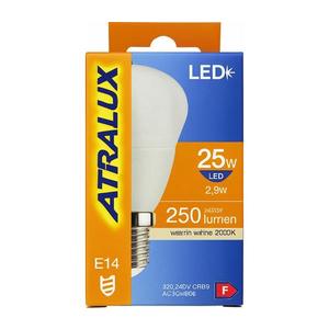 Bec LED E14/6W/230V 3000K - Attralux imagine