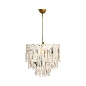 Pendul pe cablu RIMINI 1xE27/40W/230V, crem imagine