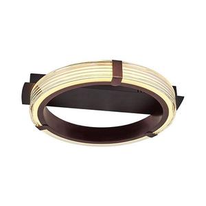 Plafonieră LED JESI, 2W, 230V, 3000K, maro imagine