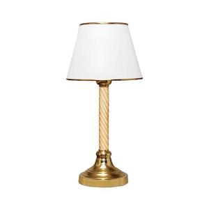 Lampă de masă AYD 1xE27/40W/230V alb/auriu imagine