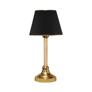 Lampă de masă AYD 1xE27/40W/230V neagră/aurie imagine
