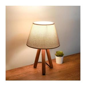 Lampă de masă AYD 1xE27/40W/230V maro/bej imagine