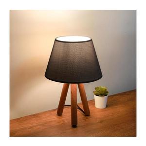 Lampă de masă AYD 1xE27/40W/230V maro/negru imagine