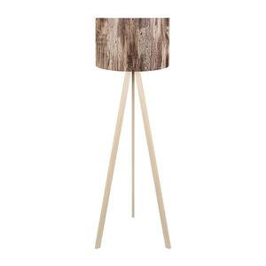 Lampadar AYD 1xE27/40W/230V maro/bej imagine