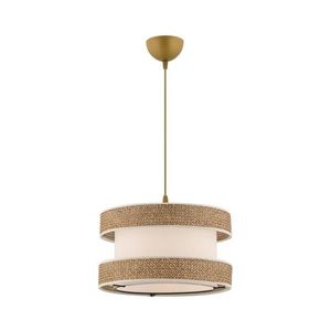 Lustră cu cablu HALO 1xE27/60W/230V crem/bej imagine