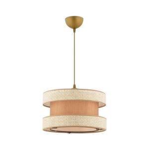 Lustră pe cablu HALO 1xE27/60W/230V bej/crem imagine