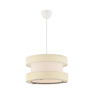 Lustră pe cablu HALO 1xE27/60W/230V, crem imagine