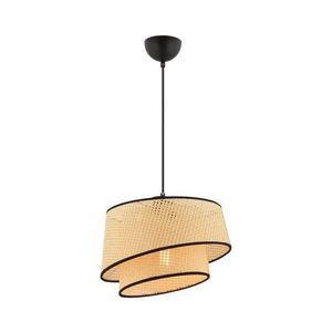 Lustră pe cablu BARETTE 1xE27/60W/230V bej/negru imagine