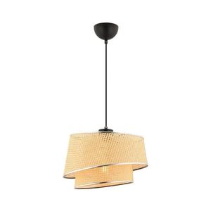 Lustră suspendată pe cablu BARETTE 1xE27/60W/230V bej/crom lucios imagine