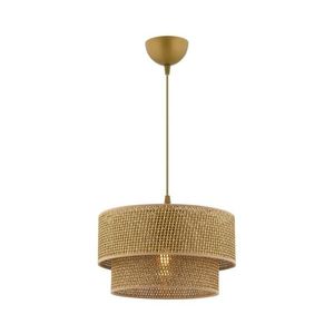 Pendul pe cablu ECHO, 1xE27, 60W, 230V, maro imagine