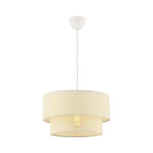 Pendul pe cablu ECHO 1xE27/60W/230V crem imagine