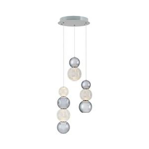 Lustră suspendată pe cablu CREMONA LED/17W/230V 3000K crom mat imagine