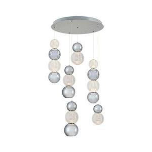 Lustră LED pe cablu CREMONA LED/34W/230V 3000K crom mat imagine