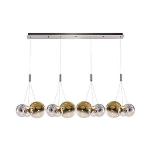 Candelabru LED suspendat pe cablu ENNA 12xG9/5W/230V 3000K fumuriu/auriu imagine