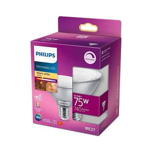 Bec LED reglabil Philips E27/9, 5W/230V 2700K imagine