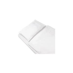 Husă de pilotă antibacteriană SkinPro Silver, 100 x 135 cm, albă imagine