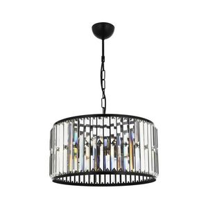 Lustru pe lanț PUNE 3xE27/40W/230V negru imagine