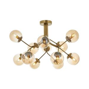 Lustră aplicată VARANA 12xE14/40W/230V bronz imagine