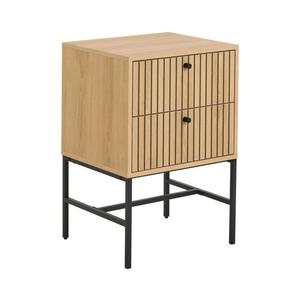 Noptieră OLIVIA cu sertare, stejar imagine