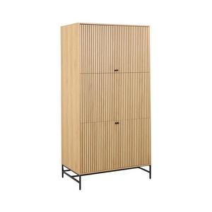 Dulap pentru haine OLIVIA 99x200 cm, stejar imagine