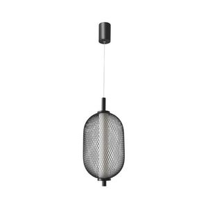 Pendul LED pe cablu PUMA LED/10W/230V diam. 15 cm negru imagine