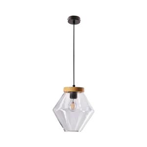 Pendul pe cablu BRELS 1xE27/40W/230V, transparent imagine