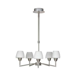 Lustră pe tijă TOGO 5xG9/40W/230V crom mat/alb imagine