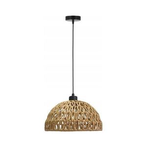 Lampă suspendată pe cablu BALLI 1xE27/40W/230V bej imagine