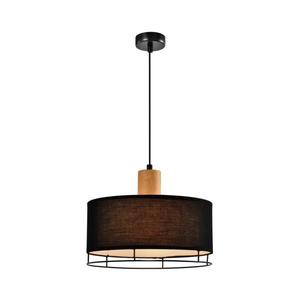 Pendul cu cablu ARDI 1xE27/40W/230V negru/maro imagine