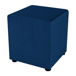 Taburet SIX 40 x 40 cm, albastru închis imagine