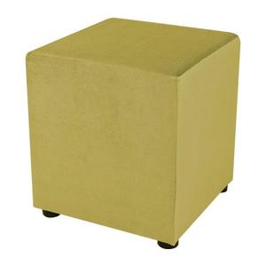 Taburet SIX, 40 x 40 cm, galben imagine