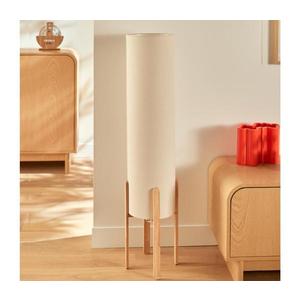 Lampadar Atmosphera KEYAH 1xE27/25W/230V, lemn de hevea imagine