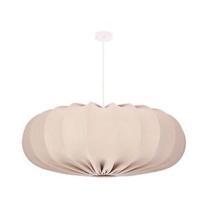 Candelabru suspendat pe cablu CAFEE, 1 x E27, 40W, 230V, Ø 66 cm, bej imagine