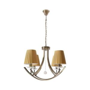 Lustră pe lanț VITORIA 4xE14/40W/230V galben/alamă imagine