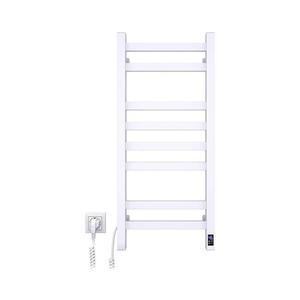 Radiator de baie tip scară cu termostat AVANGARD, 251 W/230 V, 80, 6 cm, IP44, alb, conexiune pe stânga imagine