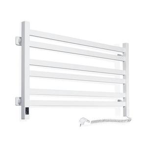 Radiator de baie tip scară cu termostat AVANGARD 316W/230V, 50, 6 cm, IP44, alb, montaj pe partea dreaptă imagine