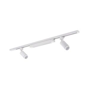 Spot LED pe șină TRACER 2xGU10/10W/230V + LED/20W, 1 m, alb imagine