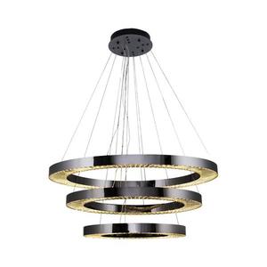 Candelabru LED suspendat pe cablu JESI LED/99W/230V 3000K Ø 100 cm, argintiu imagine