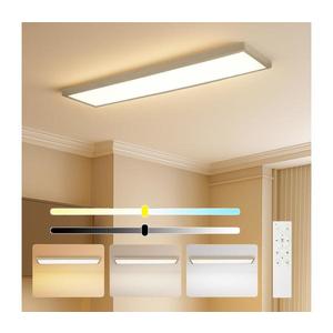 Brilagi-LED Aplica LED de baie dimabilă FRAME SMART LED/50W/230V 120x30 IP44 + telecomandă imagine