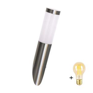 Aplică LED de exterior reglabilă LIVIA 1xE27/6W/230V IP44 argintie imagine