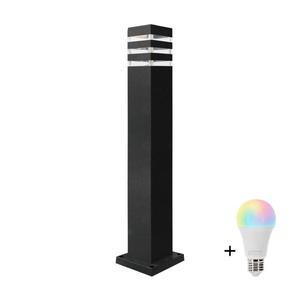 Lampă LED RGBW dimmabilă pentru exterior TEKSAS, 1xE27/12W/230V, 74 cm, IP44, antracit imagine