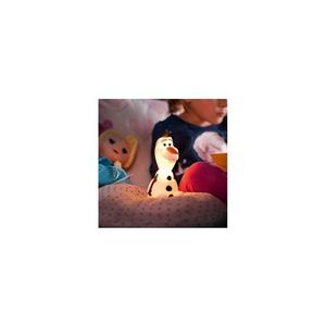 Philips 71768/08/16 - Lampă pentru copii Disney Frozen Olaf LED/0, 3W/2xAAA om de zăpadă imagine