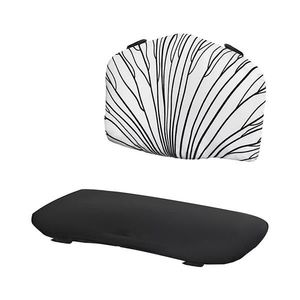 KINDERKRAFT - Căptușeală pentru scaun înalt pentru copii ENOCK, negru/alb imagine