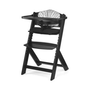 KINDERKRAFT - Scaun înalt de masă pentru copii ENOCK Premium, căptușit, negru imagine