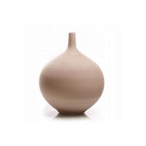 Vază ceramică bej, 24 cm imagine