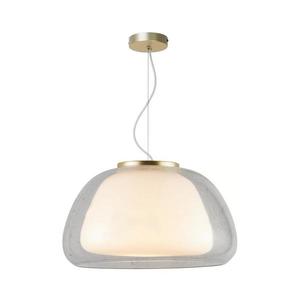 Nordlux - Pendul pe cablu JELLY 1xE27/40W/230V alb/transparent imagine