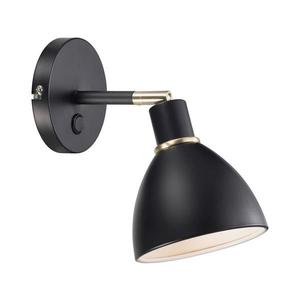 Nordlux - Aplica de perete RAY 1xE14/25W/230V, negru imagine